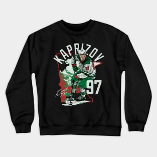 Kirill Kaprizov Minnesota State Outline Crewneck Sweatshirt